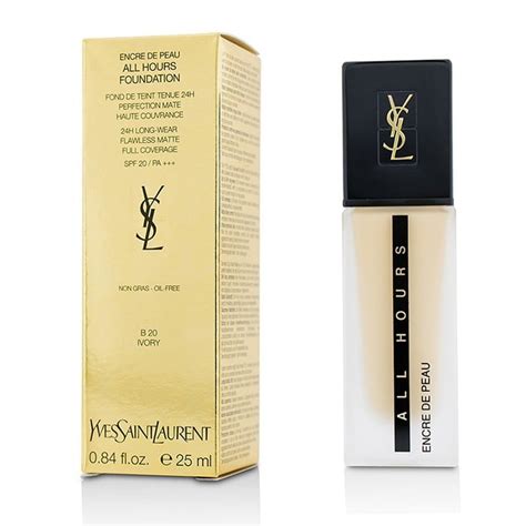 ysl beauty all hours foundation b20 spf 20 pa+++